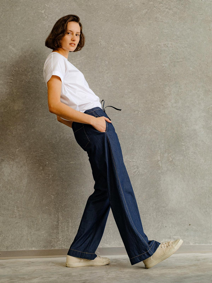 Bennett Denim Pant (Dark Indigo)