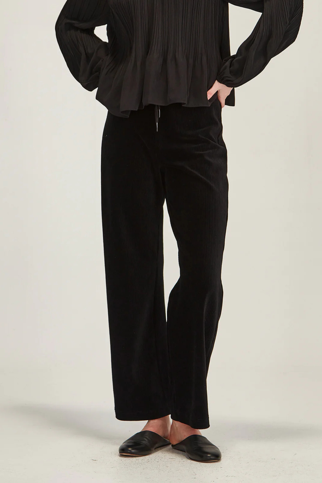 TESSA LOUNGE PANTS (BLACK)
