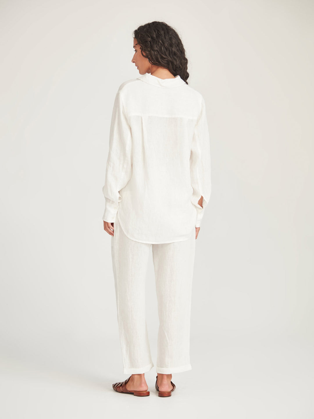 Fenway Linen Pant (Ivory)