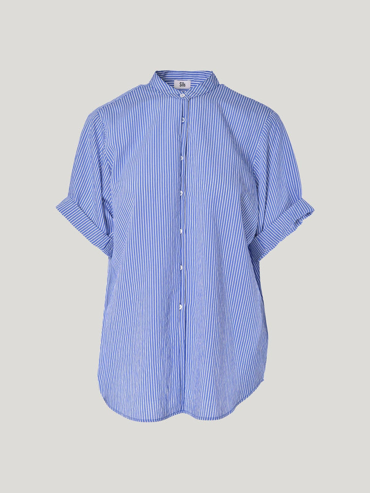 Flynn Stripe Shirt (Blue/White Stripe)