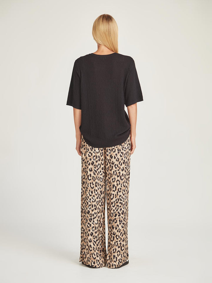 Zahara Print Pant (Leopard Print)