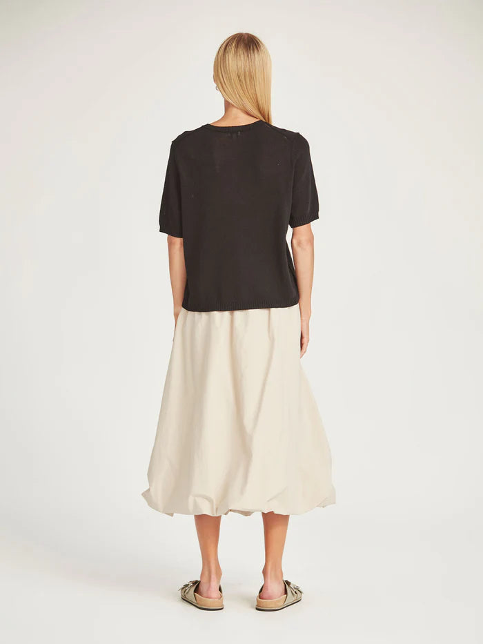 Cooper Bubble Skirt (Almond)