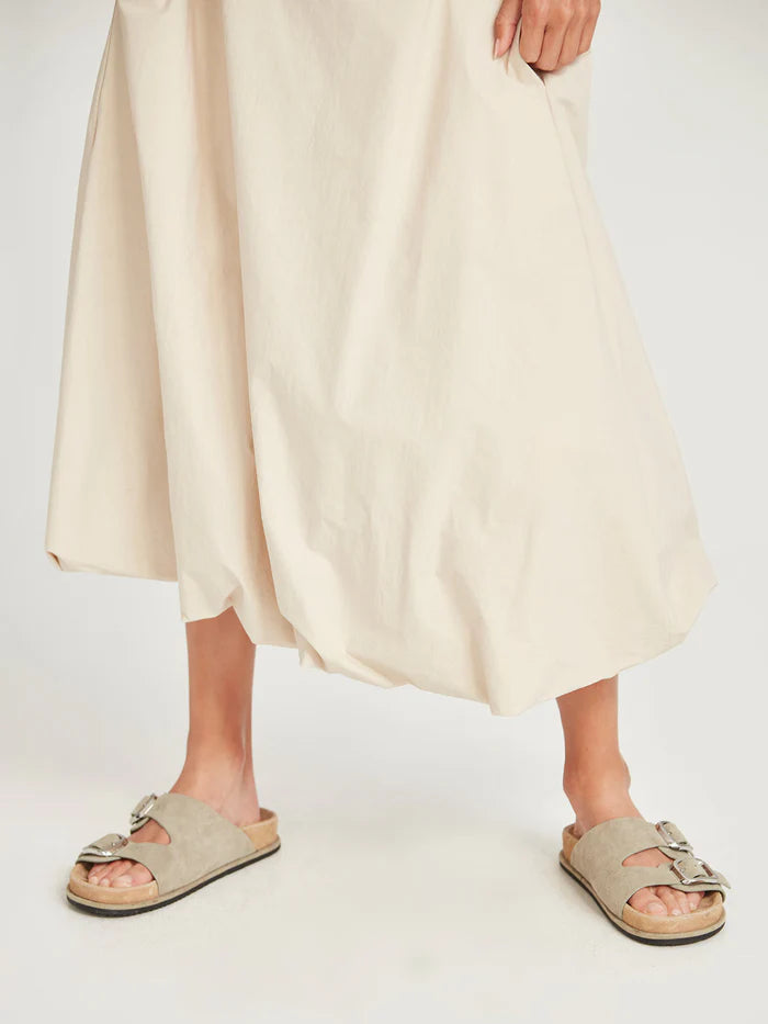 Cooper Bubble Skirt (Almond)