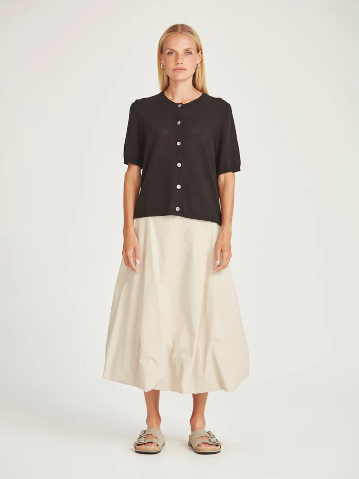 Cooper Bubble Skirt (Almond)