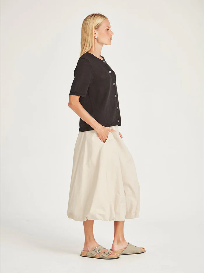 Cooper Bubble Skirt (Almond)