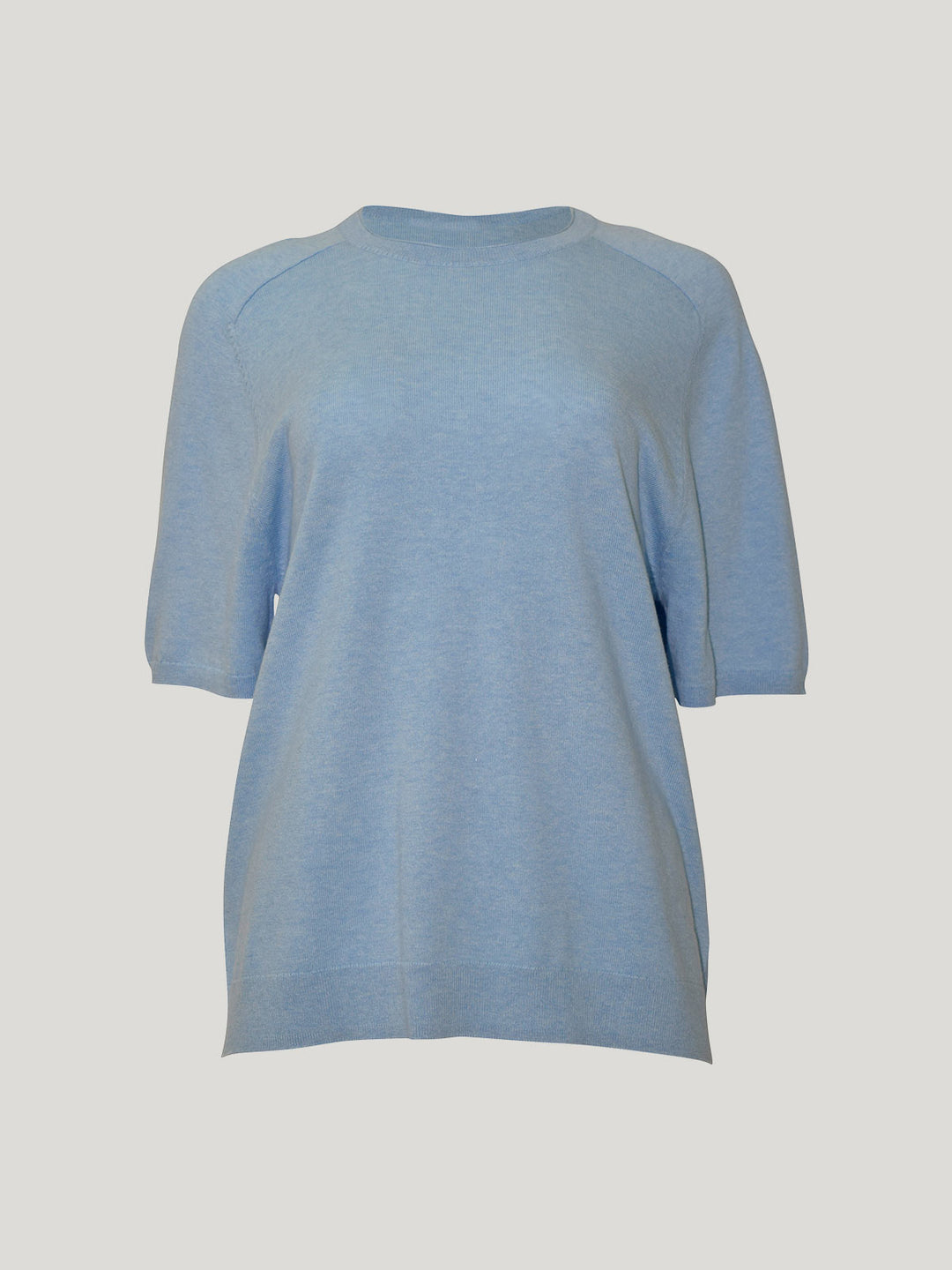 Cecilia Knit Tee (Air Blue)