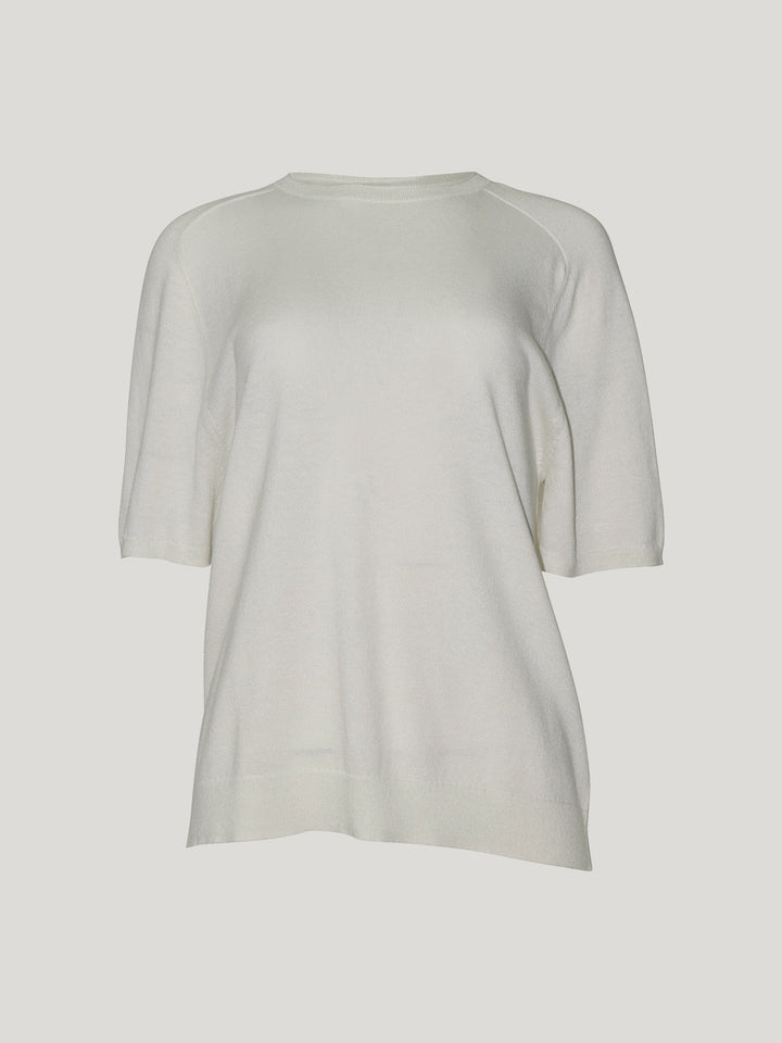 Cecilia Knit Tee (Snowflake)