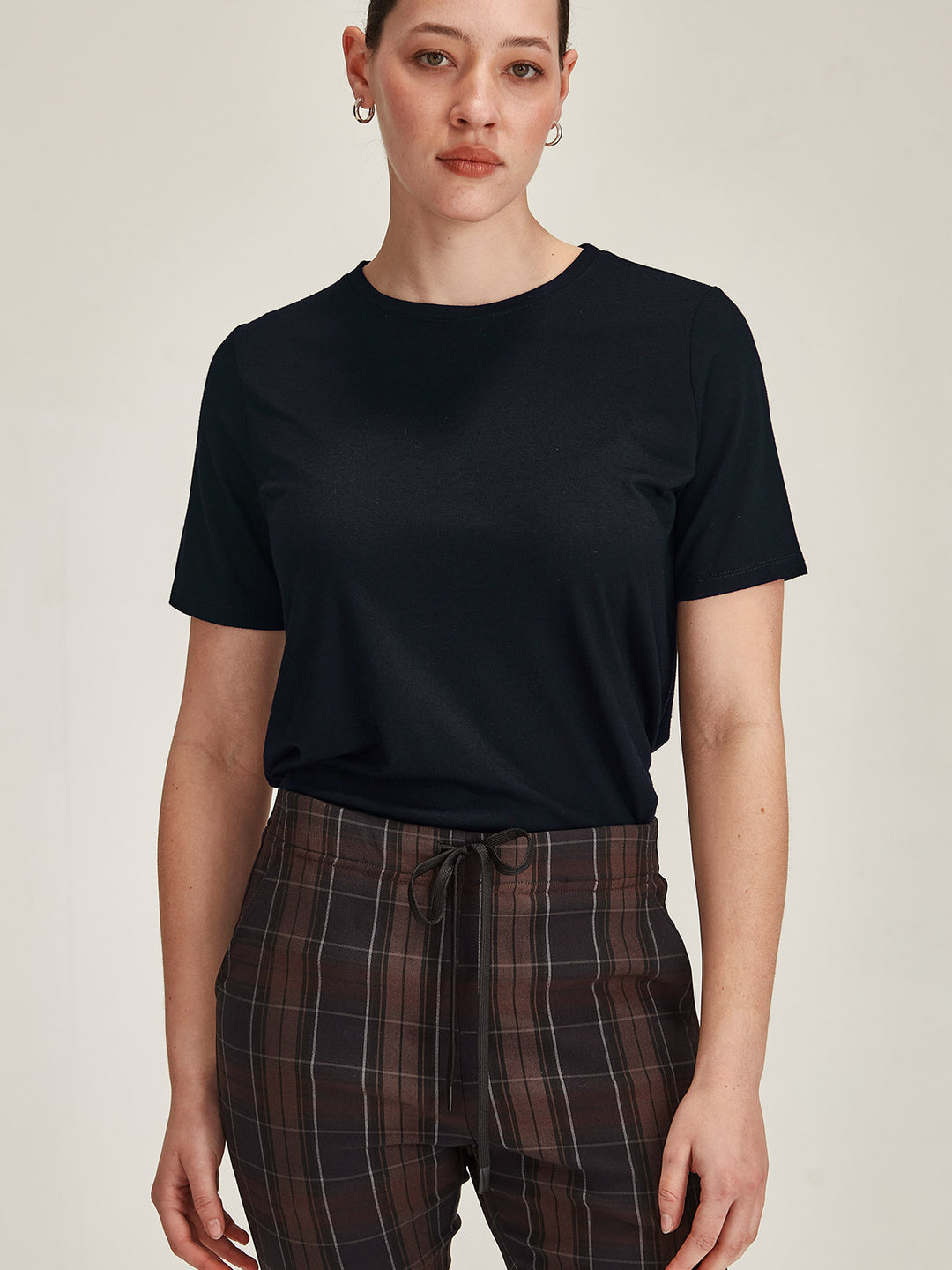 Lena Luxe Tee (Navy)