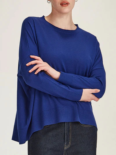 Gemma Merino Weekender (Cobalt)