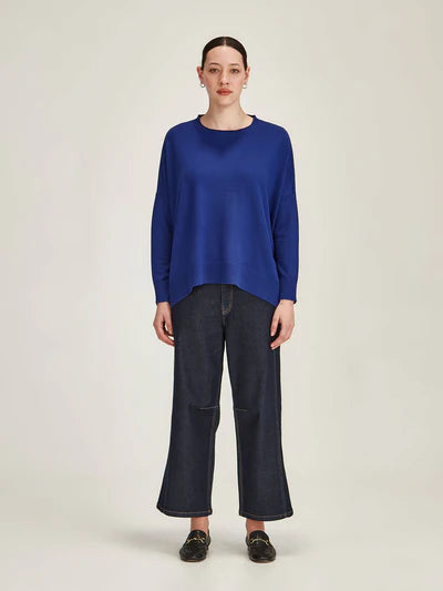 Gemma Merino Weekender (Cobalt)