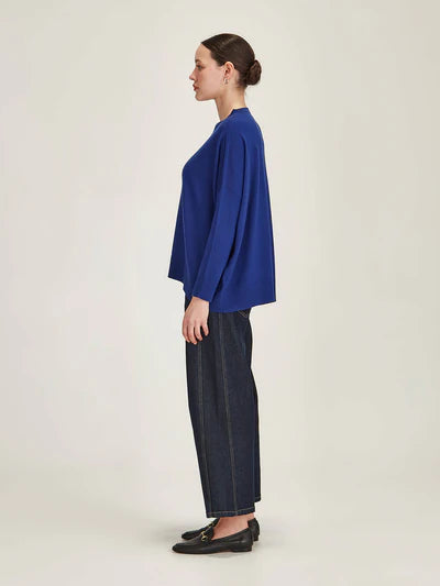 Gemma Merino Weekender (Cobalt)