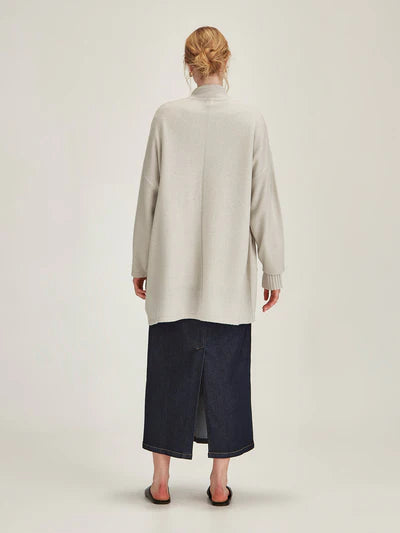 Morrissey Drape Cardigan (Vapour)