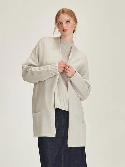 Morrissey Drape Cardigan (Vapour)