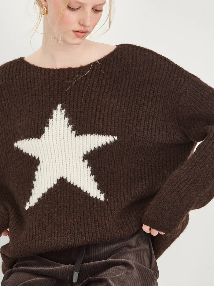 Alice Star Weekender (Choc/White)