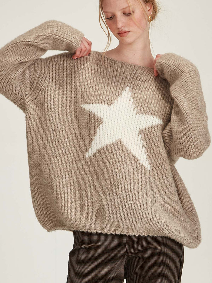 Alice Star Weekender (Natural/White)