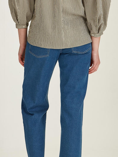 Juko Straight Jean (Mid Wash)