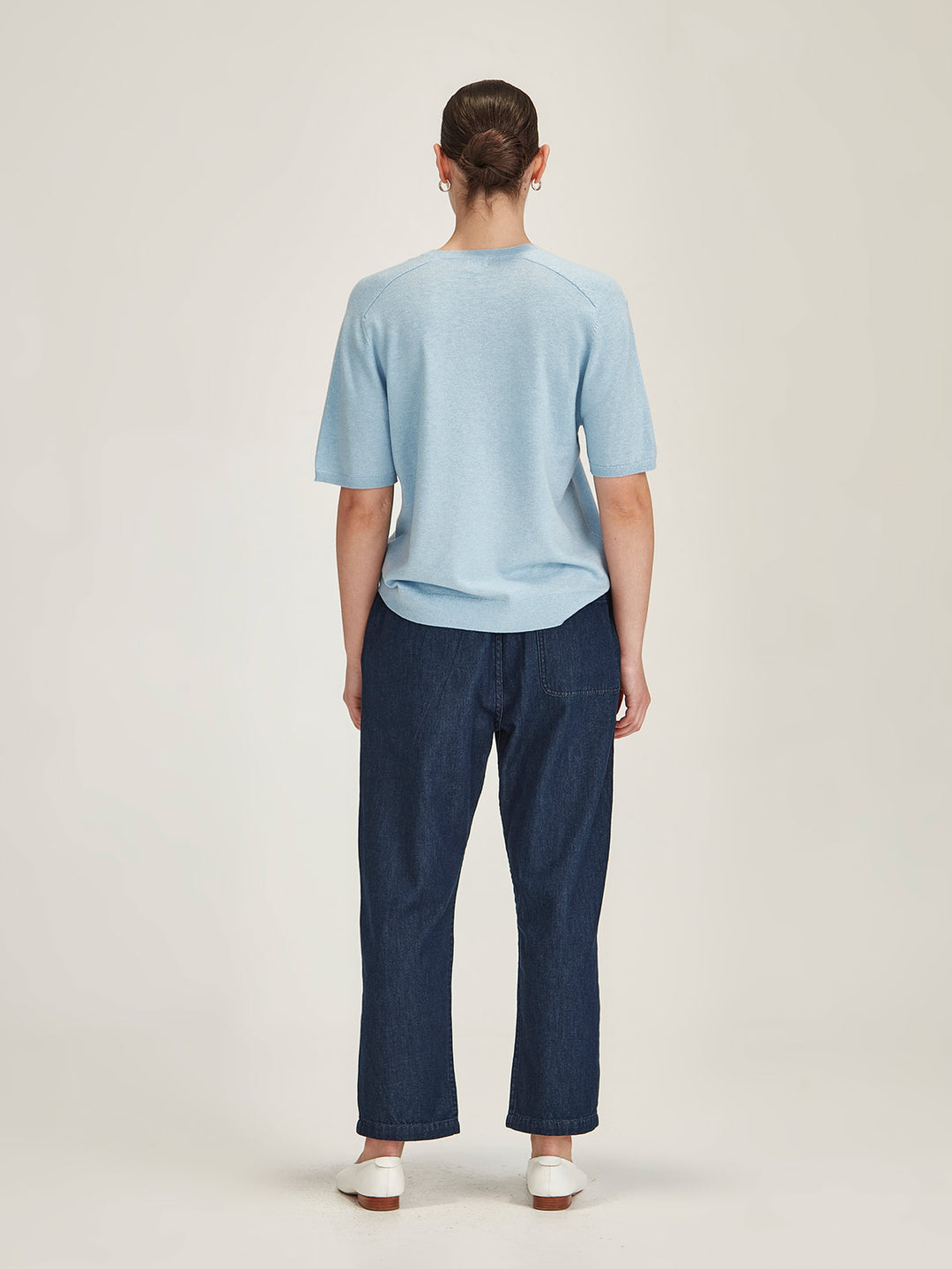 Ginza Drawstring Jean (Dark Wash)