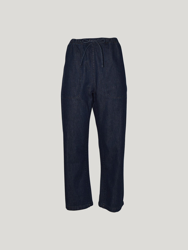 Ginza Drawstring Jean (Dark Wash)