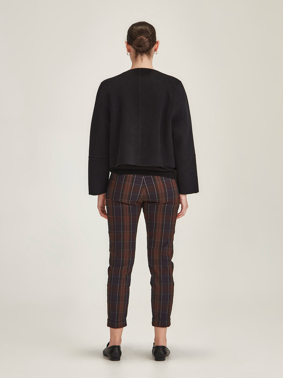 Plaid Hepburn (Chocolate Plaid)