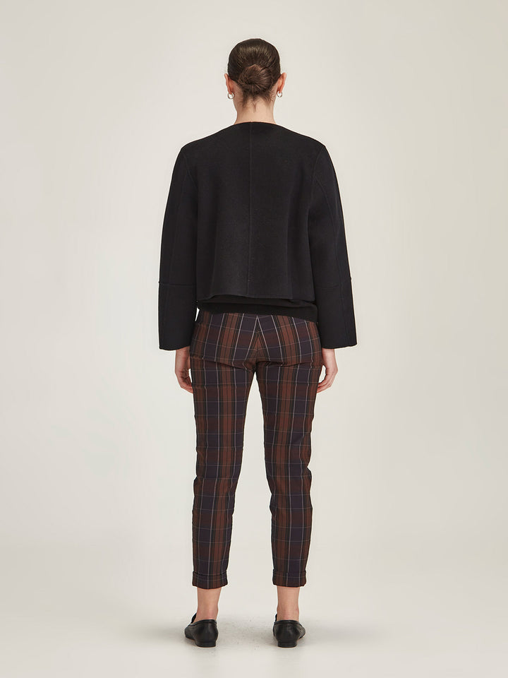Plaid Hepburn (Chocolate Plaid)