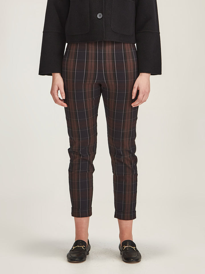 Plaid Hepburn (Chocolate Plaid)