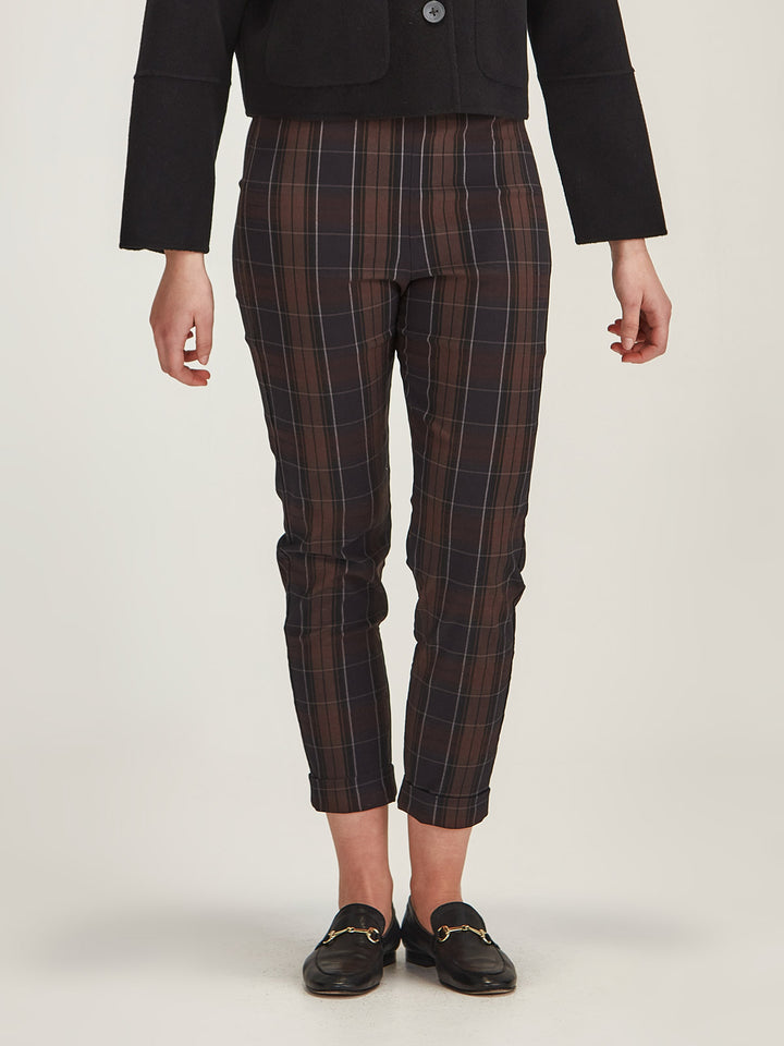 Plaid Hepburn (Chocolate Plaid)