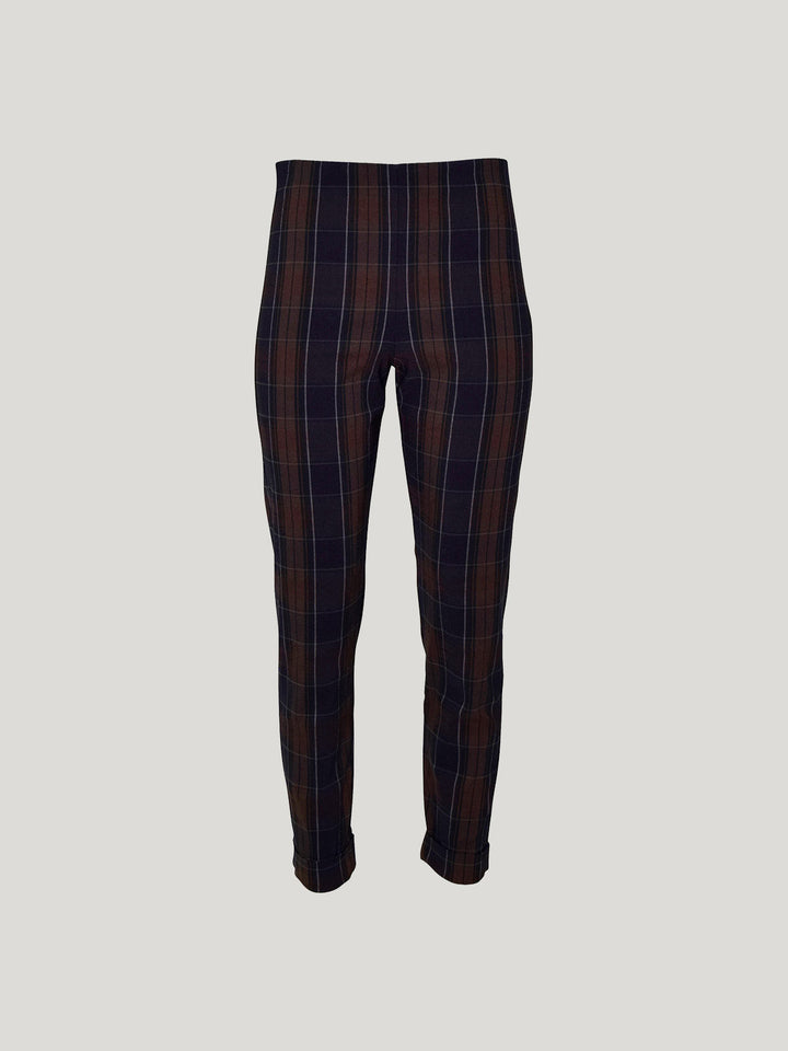 Plaid Hepburn (Chocolate Plaid)