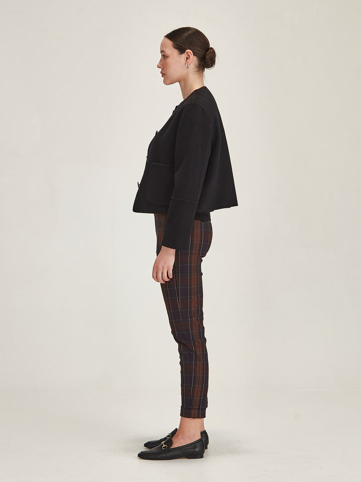 Plaid Hepburn (Chocolate Plaid)