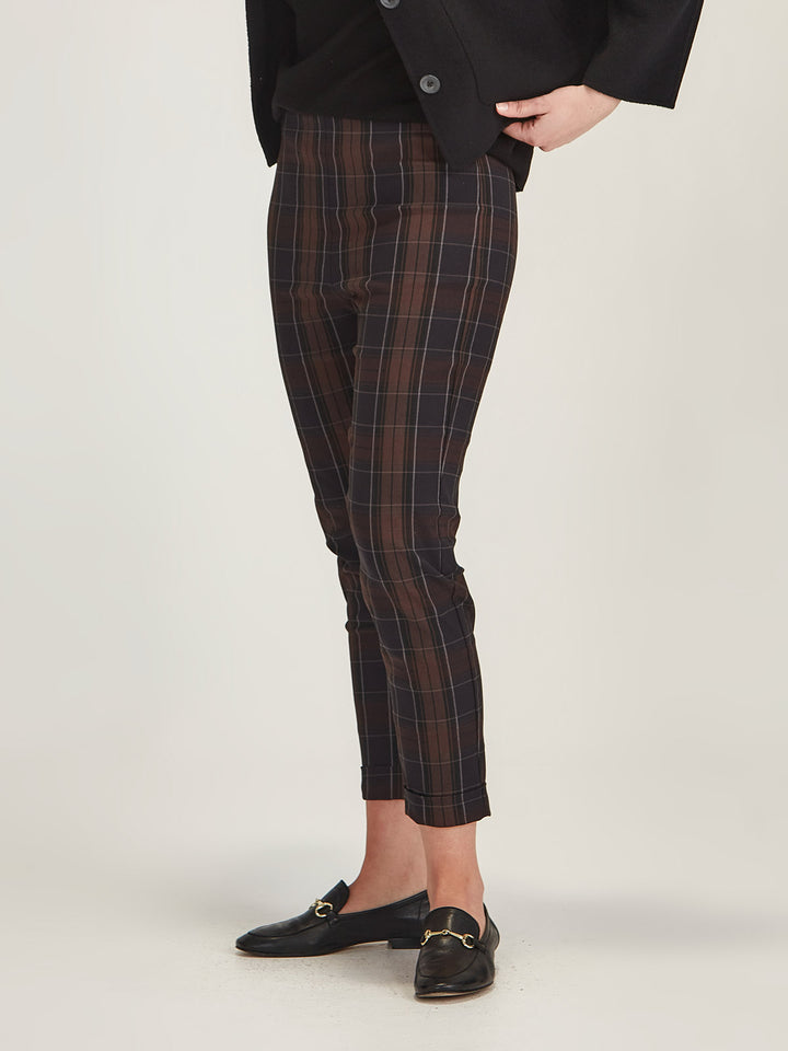 Plaid Hepburn (Chocolate Plaid)