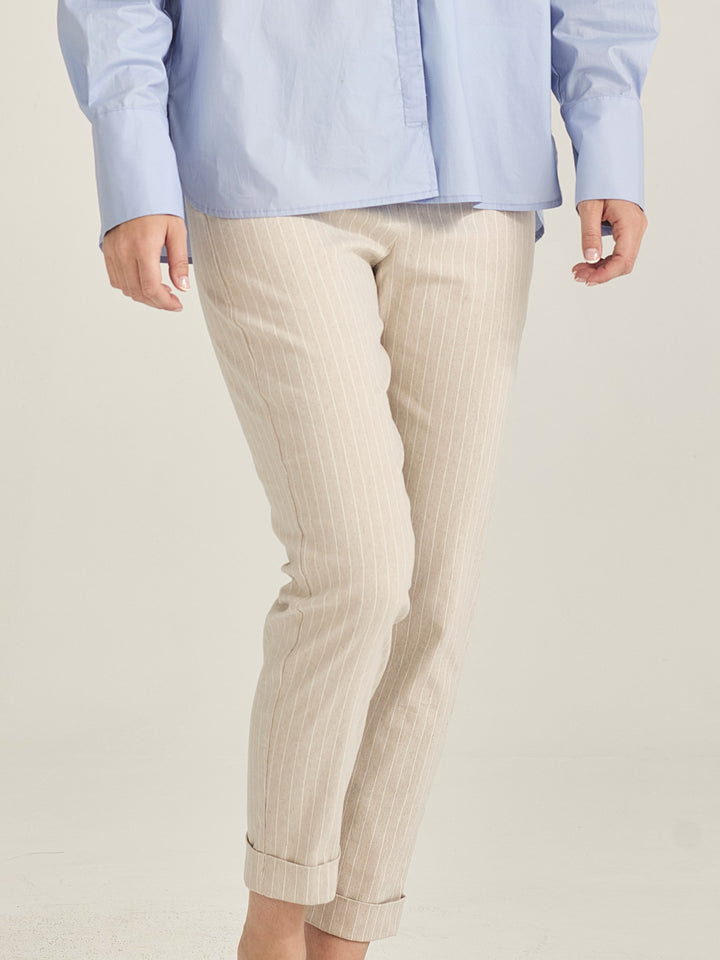 Striped Hepburn (Sand Stripe)