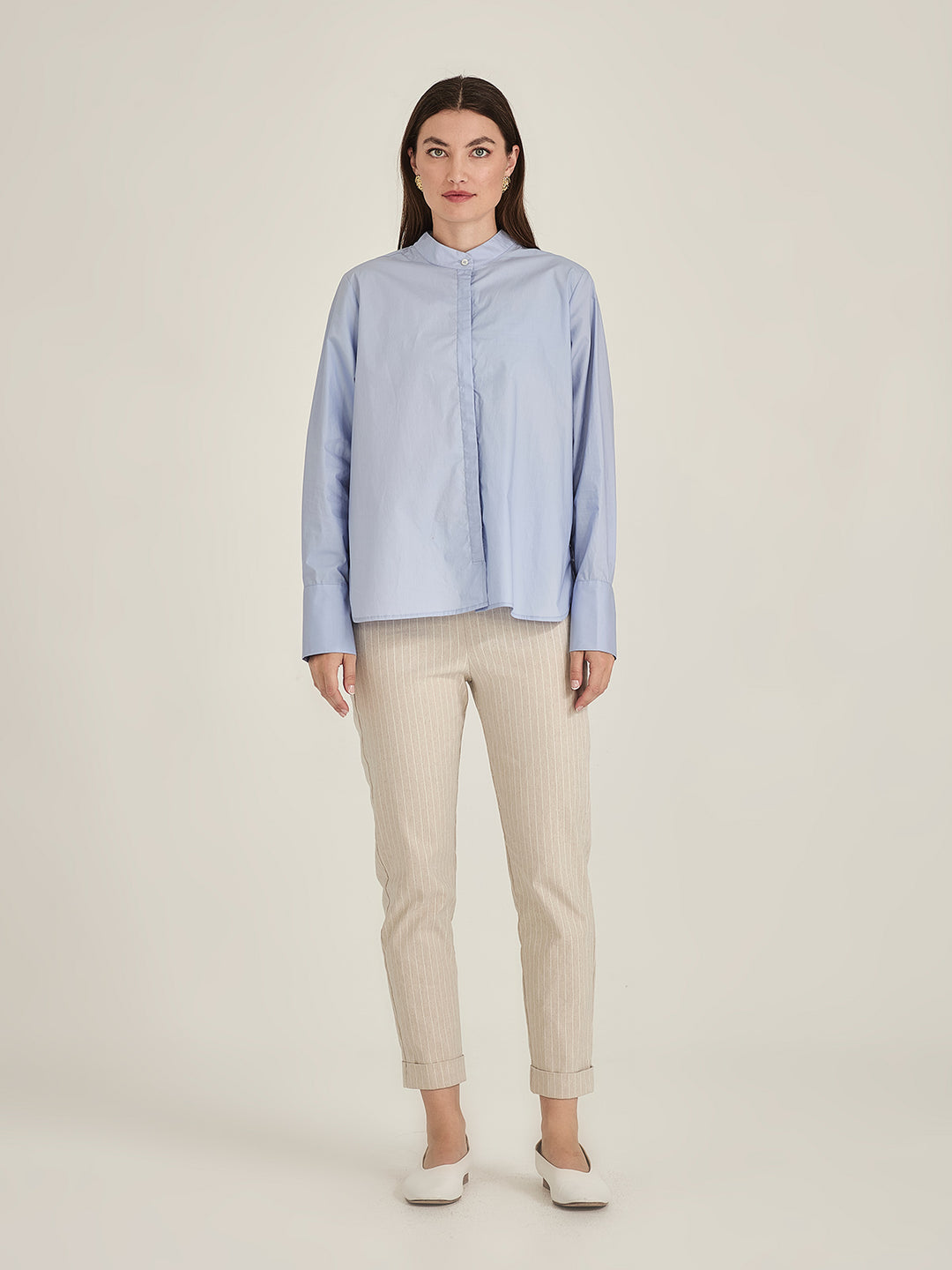 Striped Hepburn (Sand Stripe)