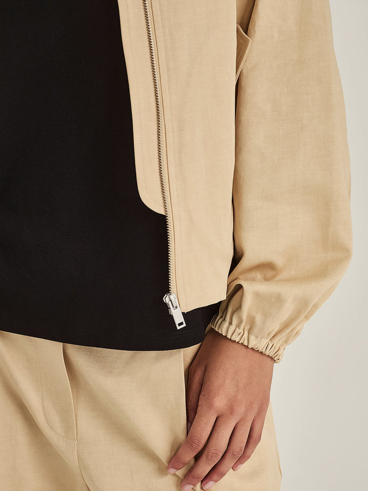 CAMRYN Bomber Jacket (Champagne)