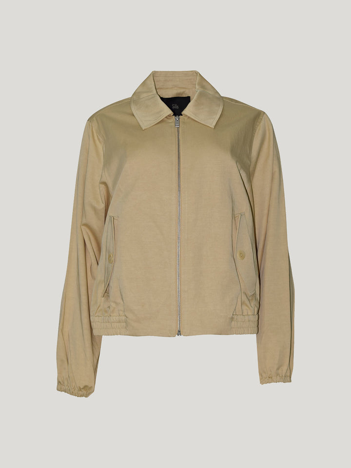 CAMRYN Bomber Jacket (Champagne)