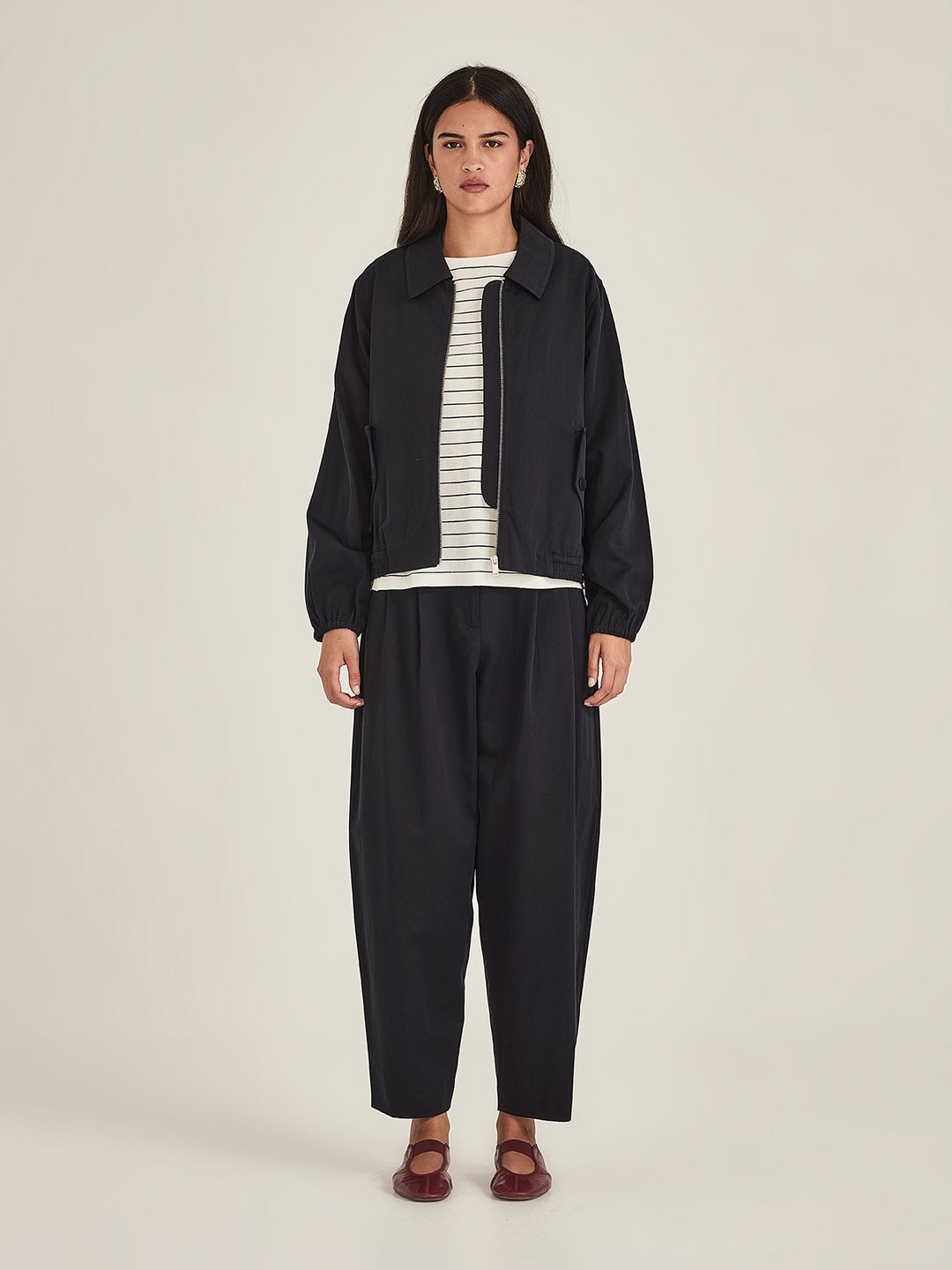 CAMRYN Bomber Jacket (French Navy)