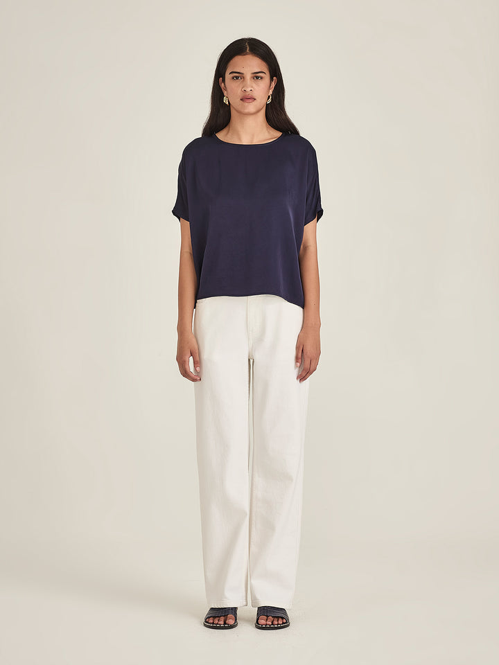 Gabbie Soho Top (Navy)