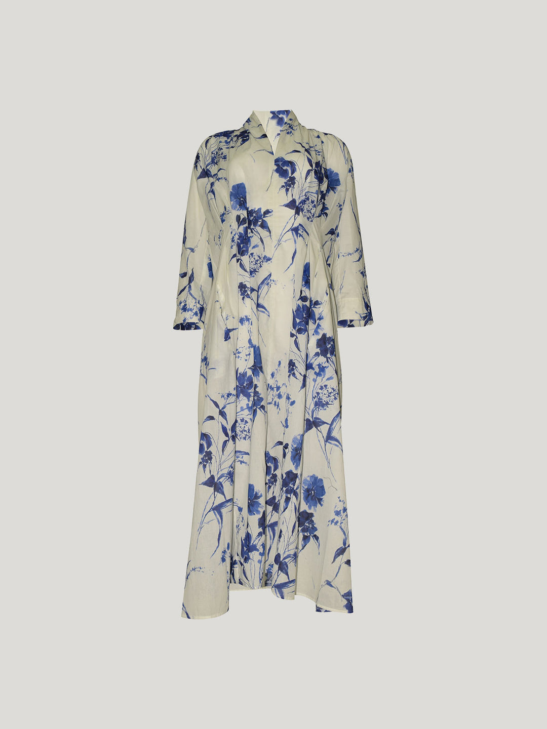 Courtney Dress (Lapis / Chalk)