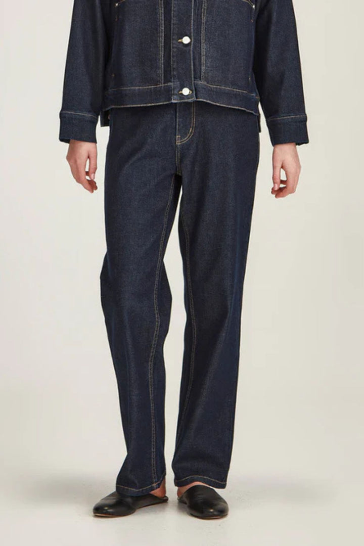 Juko Straight Jean (Dark Wash)