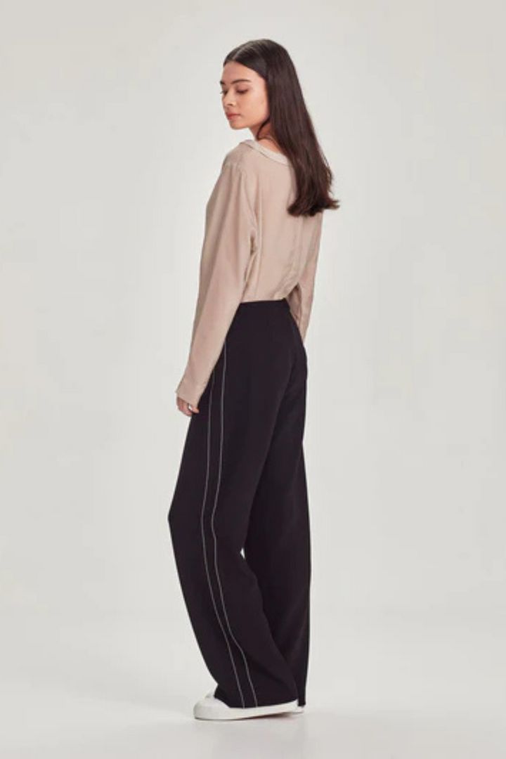 Longline Landscape Pant (Black/White)