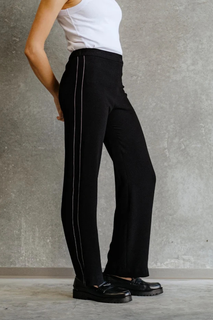 Longline Landscape Pant (Black/White)