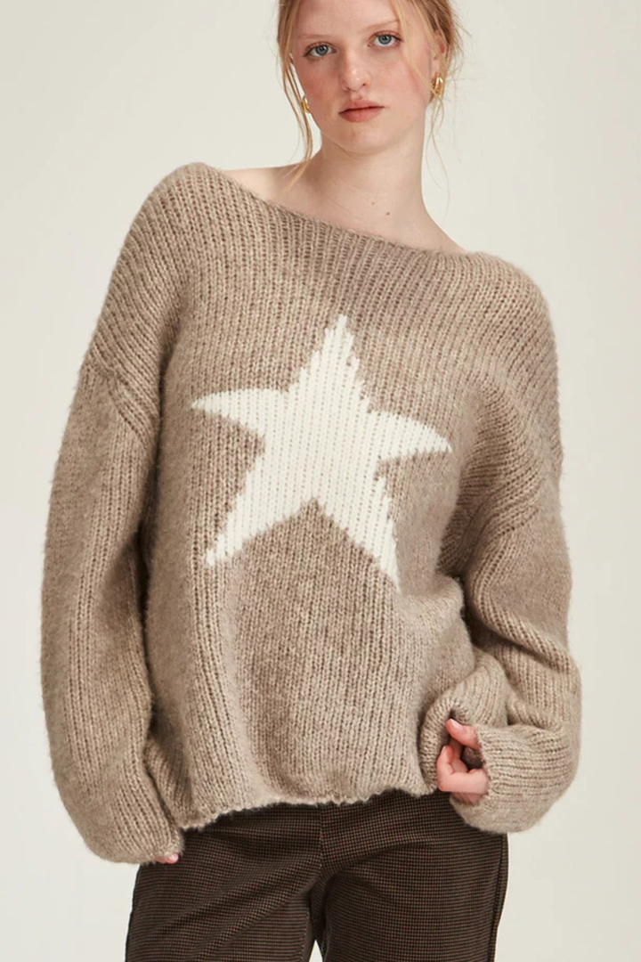 Alice Star Weekender (Natural/White)
