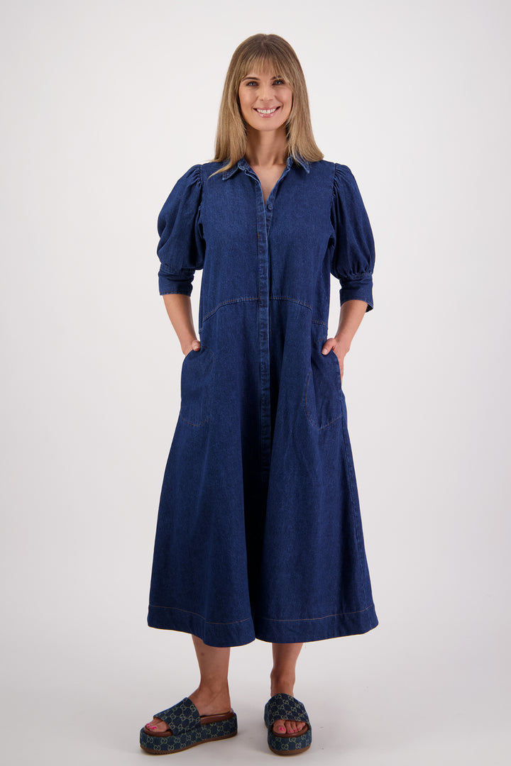 Steffie Dress (Denim)