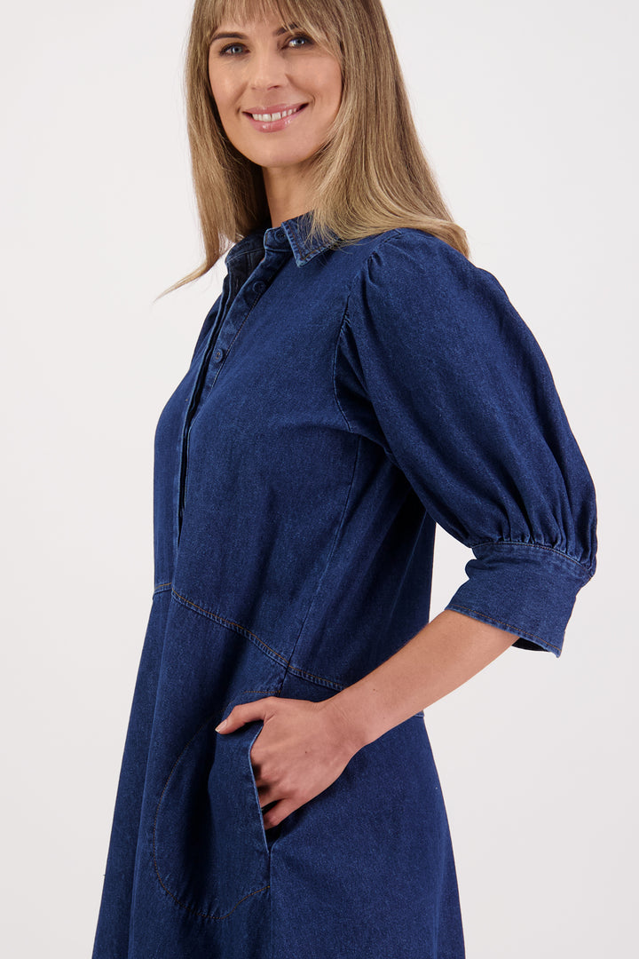 Steffie Dress (Denim)