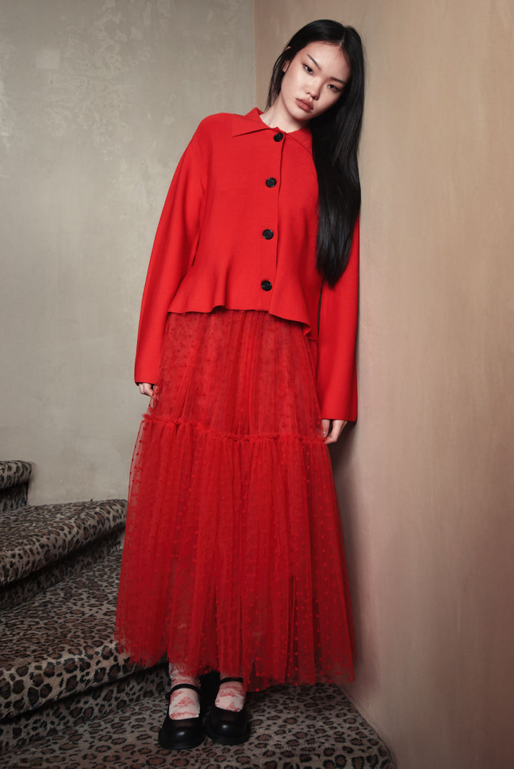 TULLEY NOT Skirt (Red)