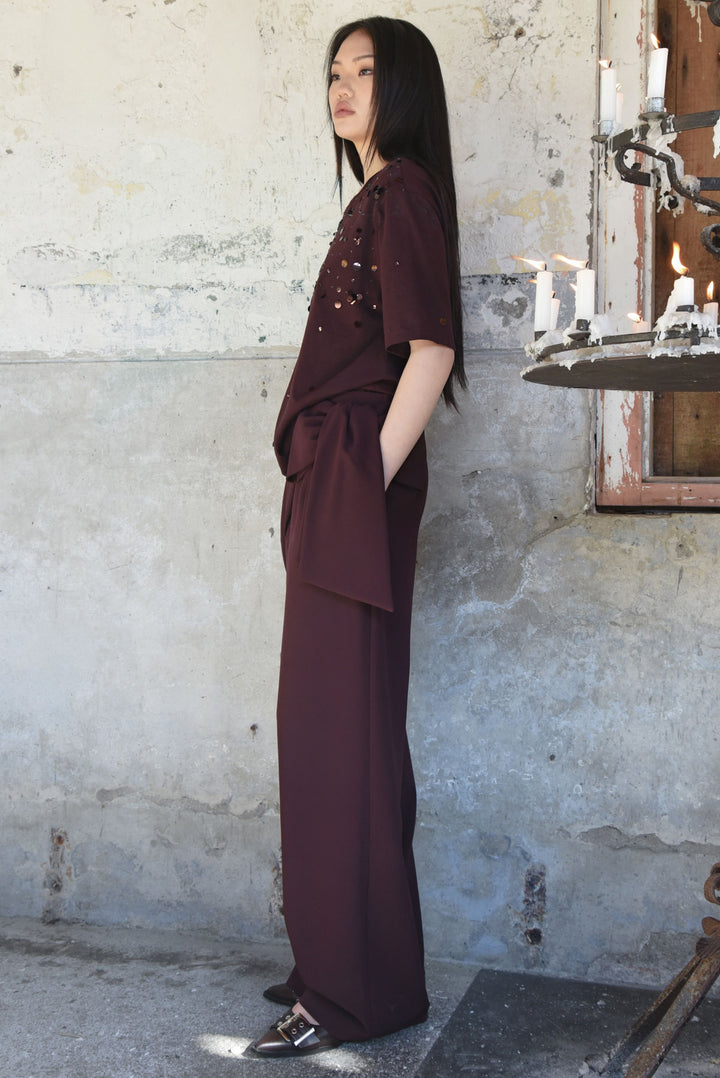 LET'S BOW TOGETHER Trouser (Shiraz)