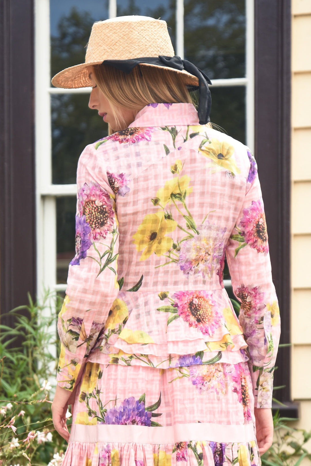 GOOD GOSSIP SHIRT (Pink Floral)