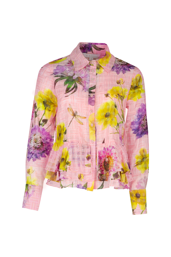 GOOD GOSSIP SHIRT (Pink Floral)