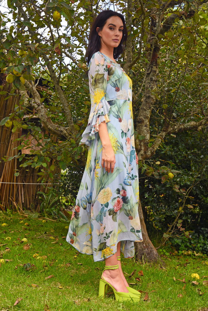 DAY DREAM BELIEVER DRESS (Dusty Blue)