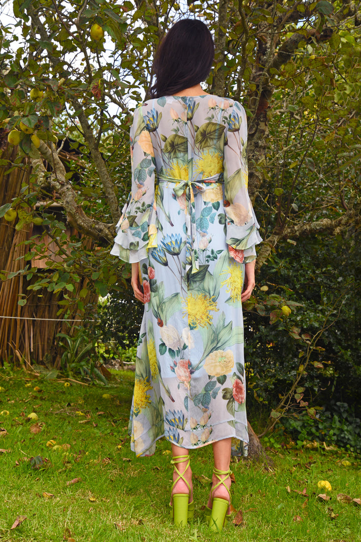 DAY DREAM BELIEVER DRESS (Dusty Blue)