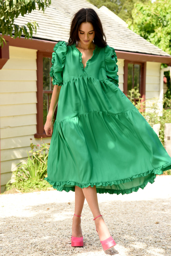 FOREVER BEAUTY DRESS (Emerald)