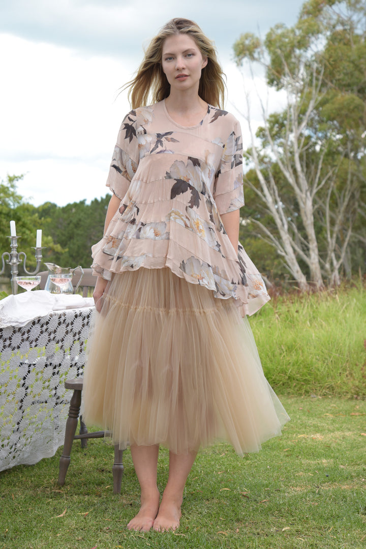SPIN-UP GIRL Skirt (Latte)